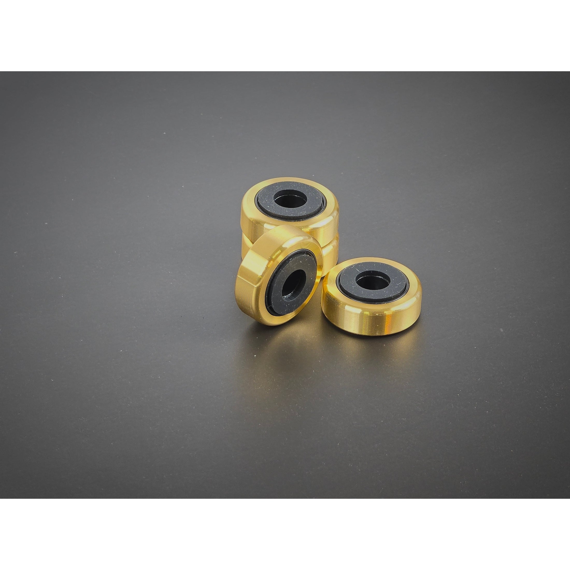 Naturzeugs Standfüße für Schneidebretter aus Aluminium in gold