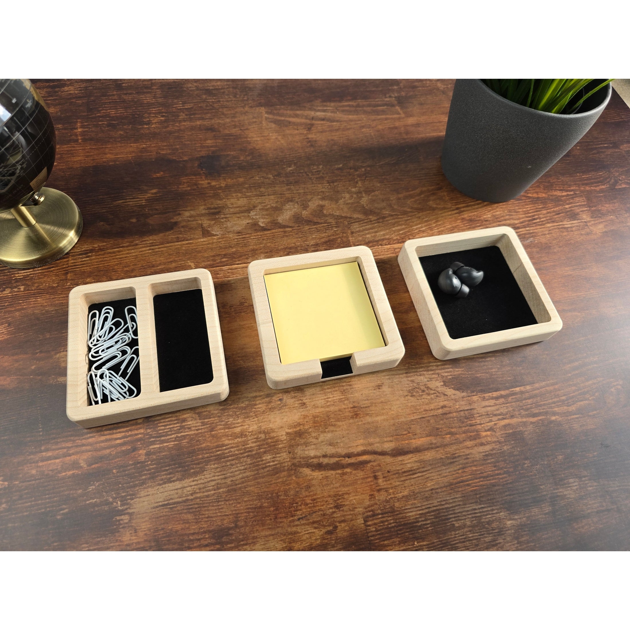 Naturzeugs verschiedene Schreibtisch Organizer | Ordnungssystem | Stiftschale | Utensilienschale | Schmuckschale