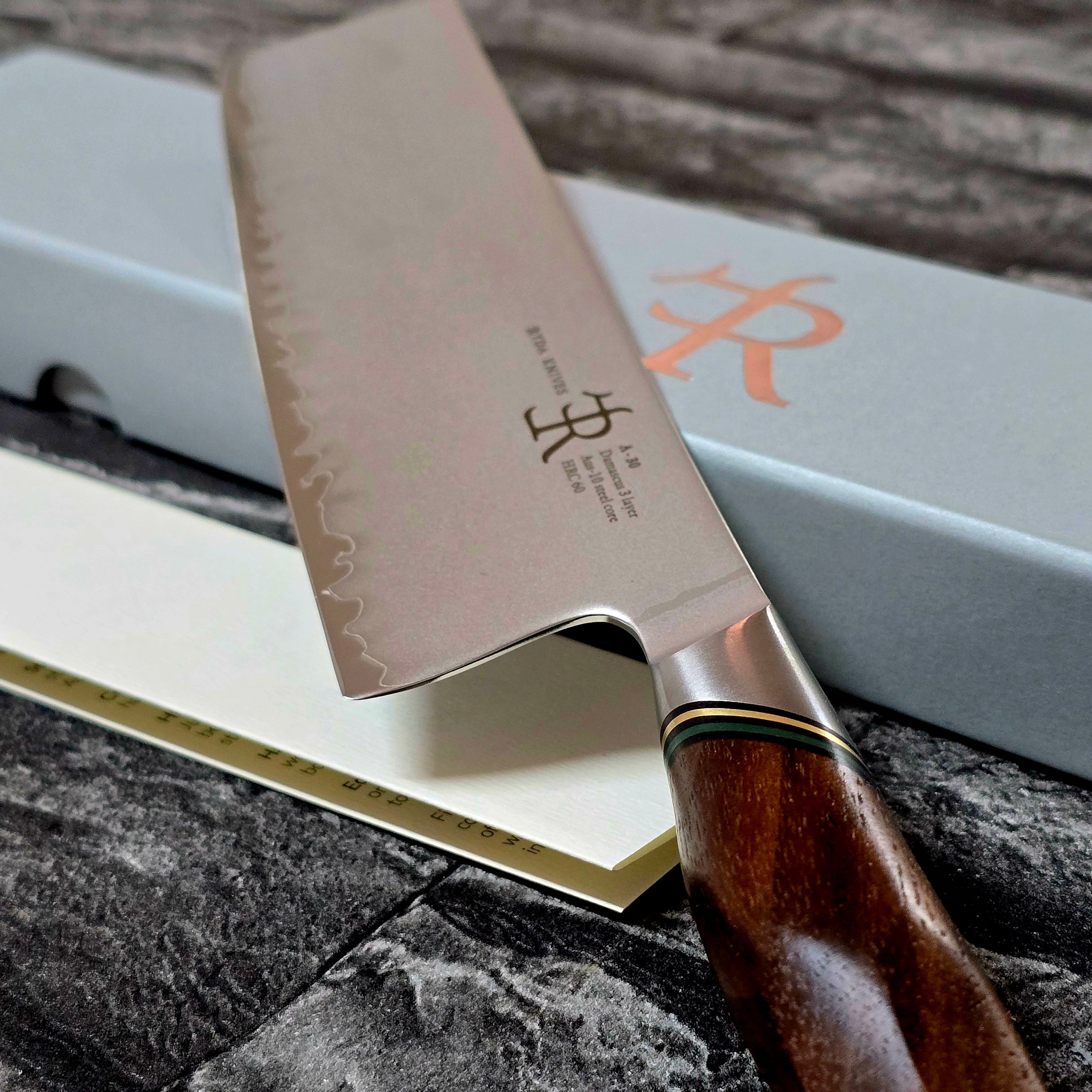 Nakiri Messer der A-30 Serie | Küchenmesser von Ryda Knives