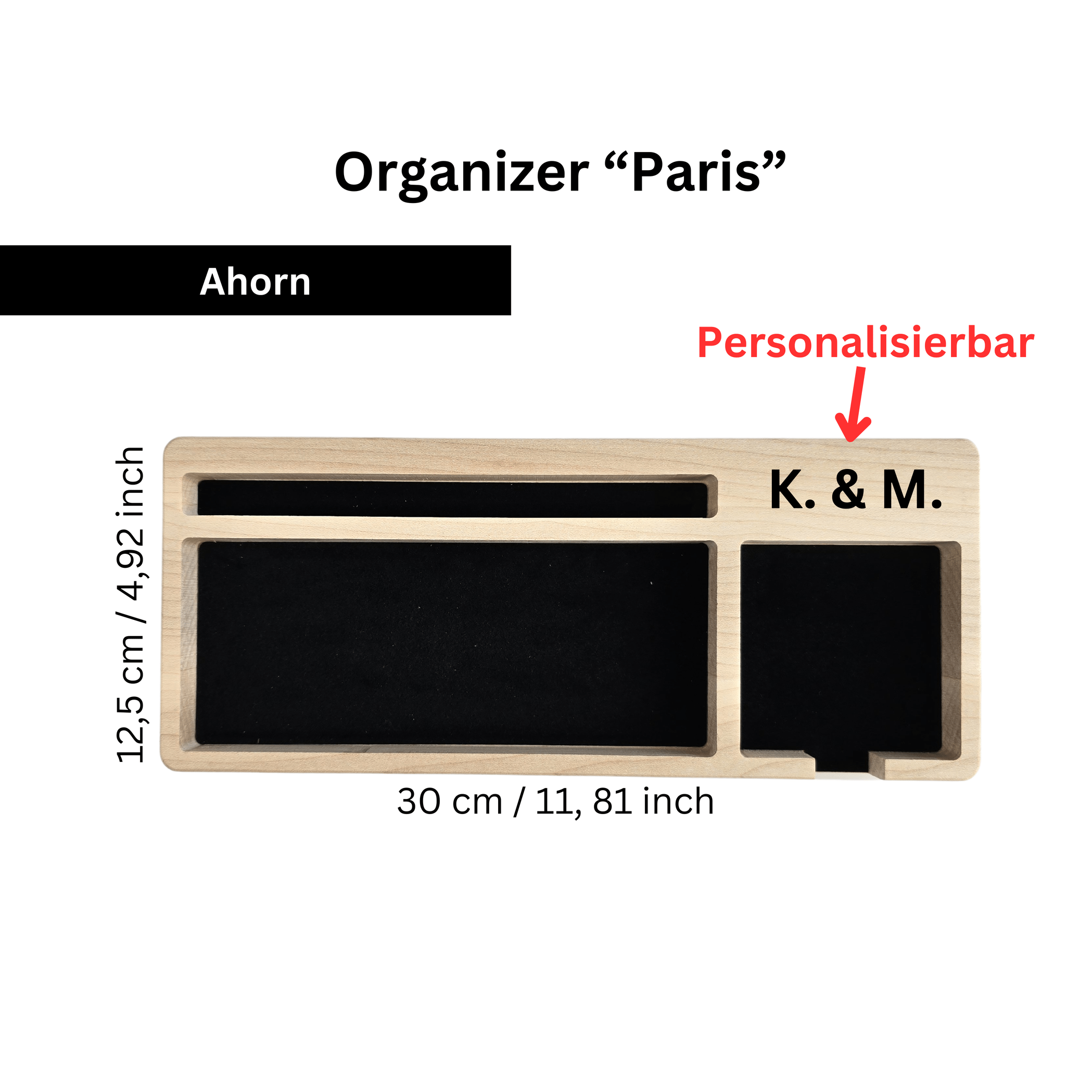 Schreibtisch Organizer | "Paris" - naturzeugs