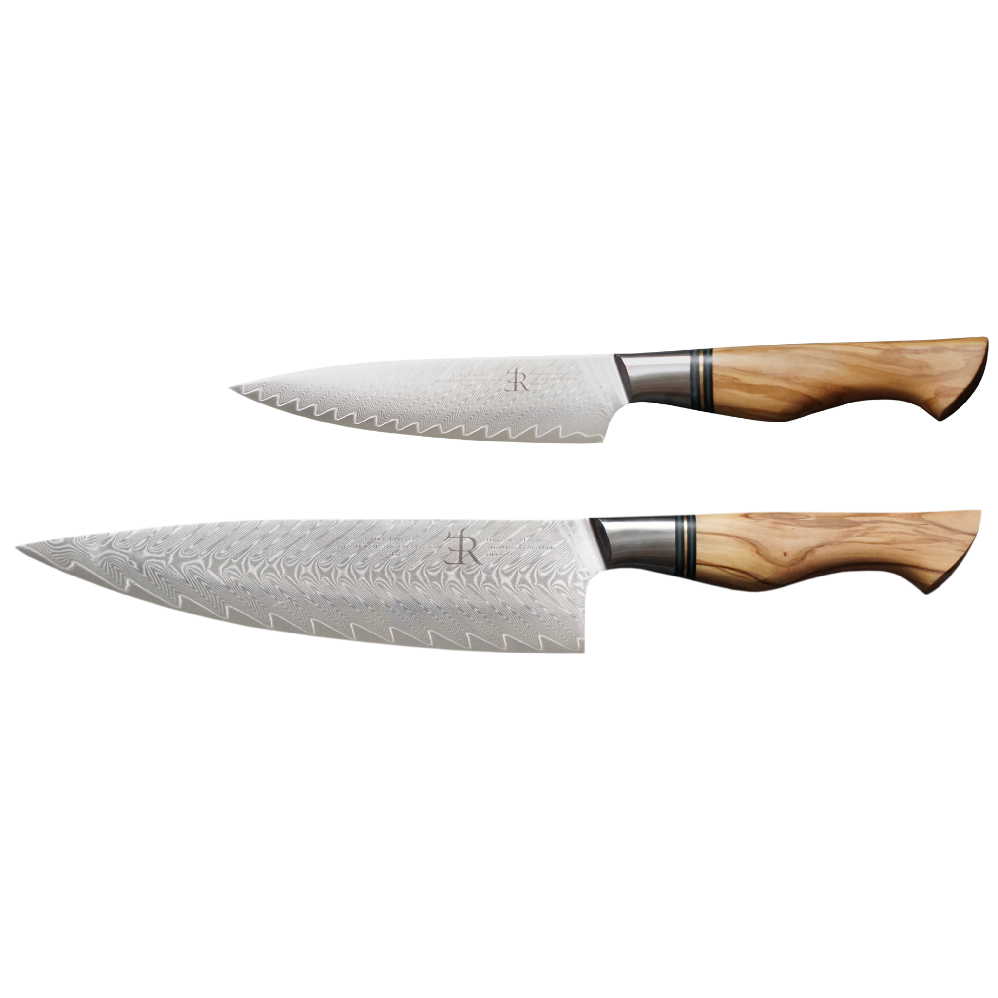 Küchenmesser der ST650 Serie "Geschenk-Set" von Ryda Knives | Kochmesser | Messerset | Chefmesser | Universalmesser