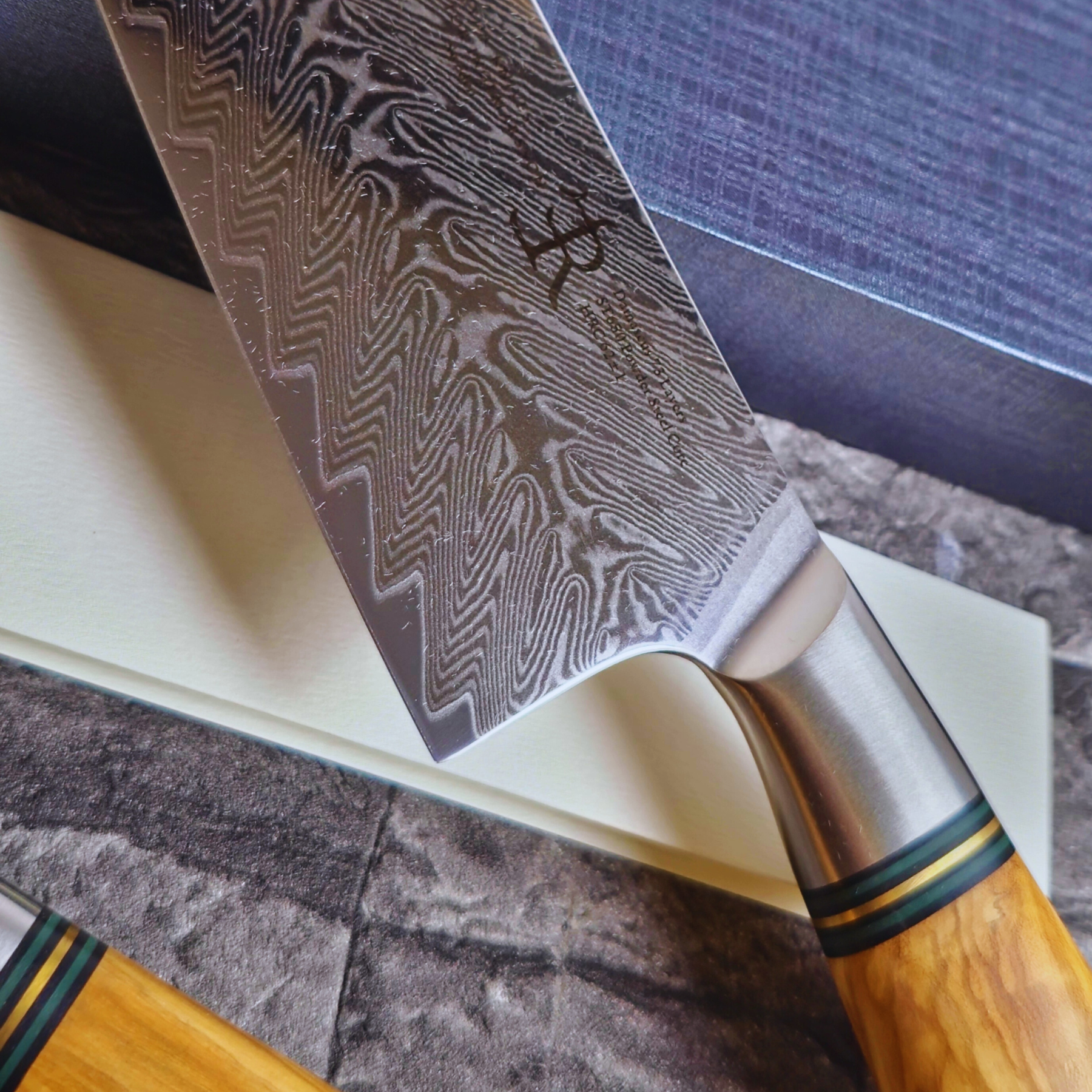 Küchenmesser der ST650 Serie "Geschenk-Set" von Ryda Knives | Kochmesser | Messerset | Chefmesser | Universalmesser