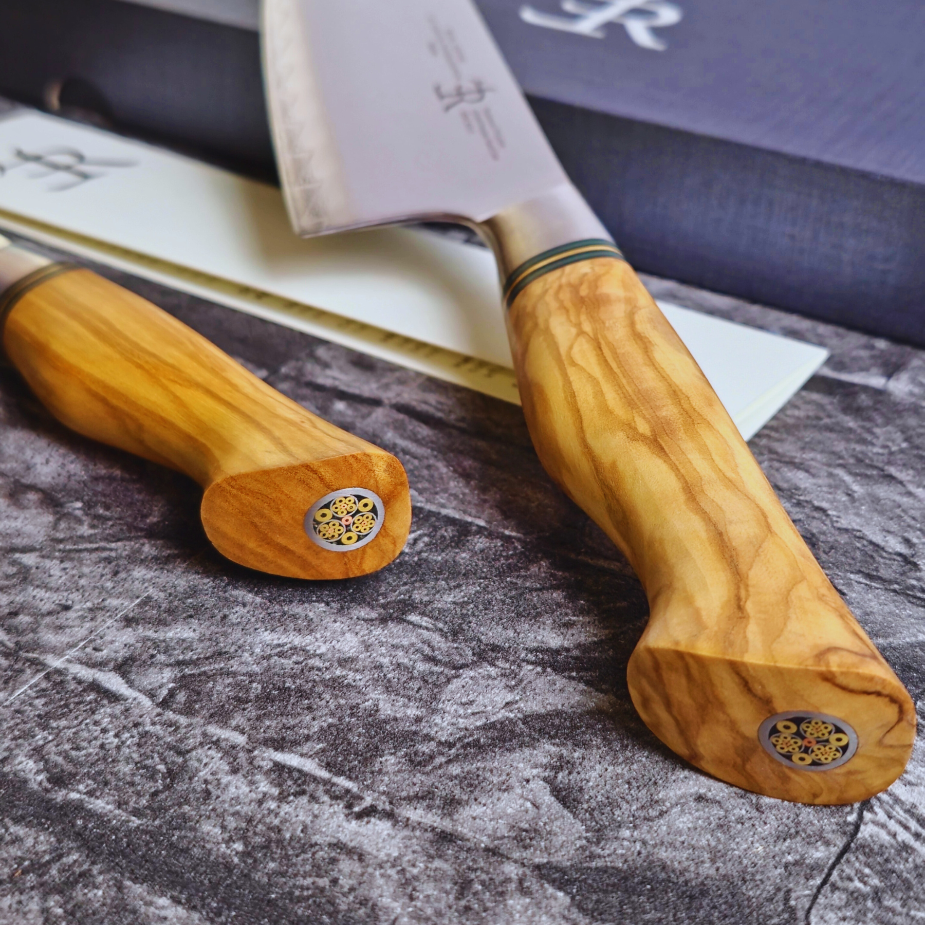 Küchenmesser der ST650 Serie "Geschenk-Set" von Ryda Knives | Kochmesser | Messerset | Chefmesser | Universalmesser