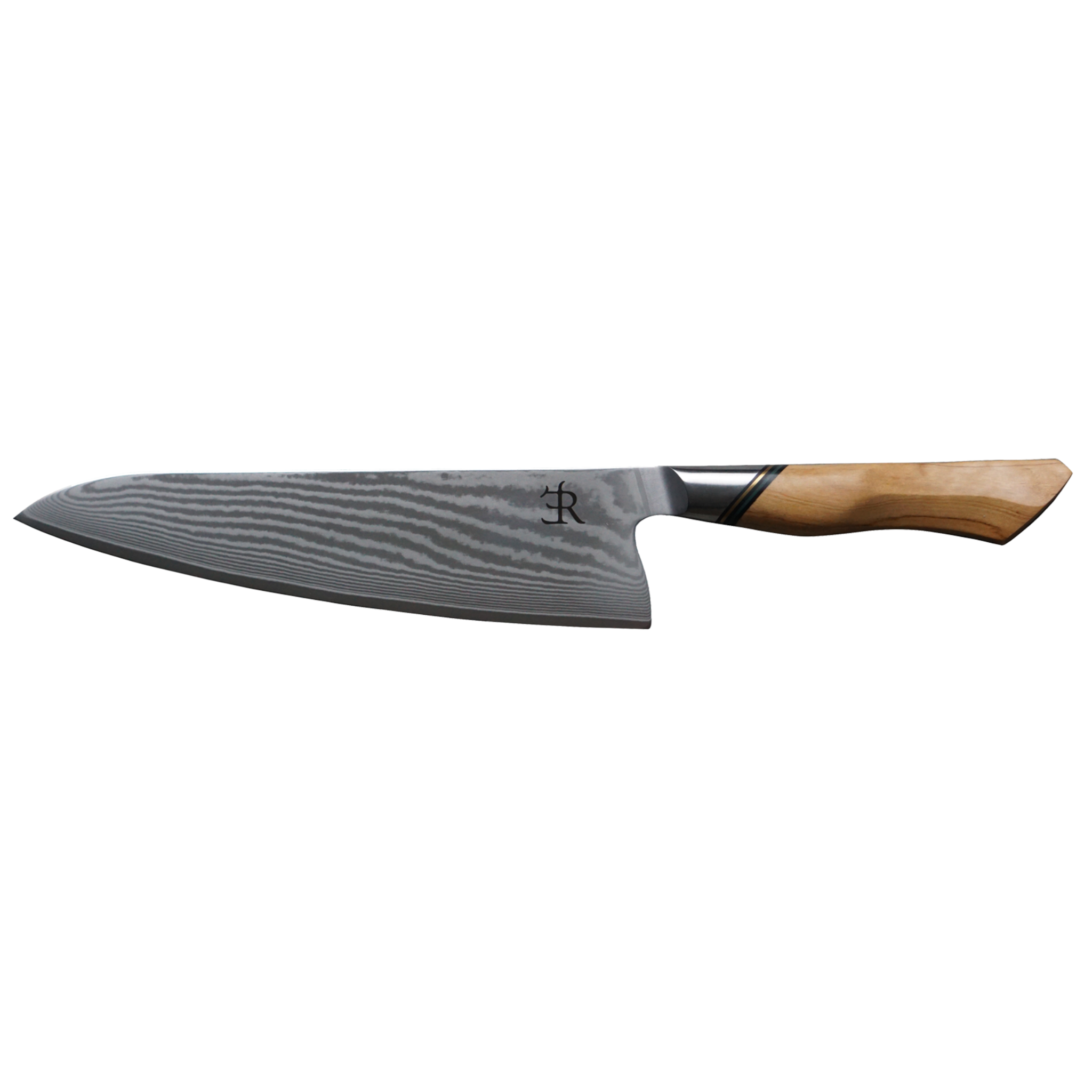 Chefmesser Damast Küchenmesser-Set II Damast von Rydar Knives