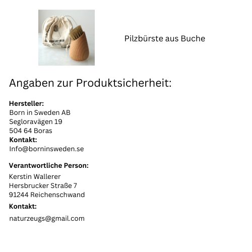 GPSR - Pilzbürste - Seite I