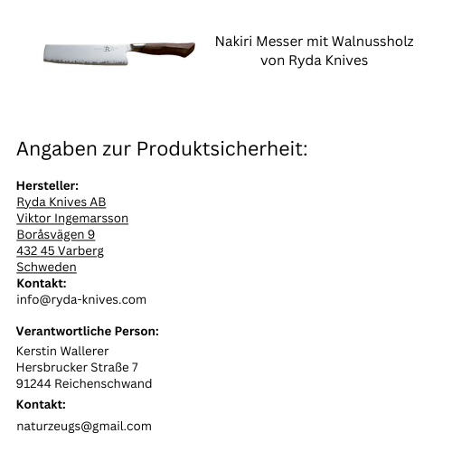 GPSR - Nakiri - Seite 1 Naikiri Küchenmesser
