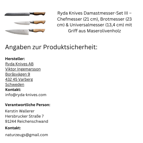 GPSR Damastmesser Set III - Seite 1