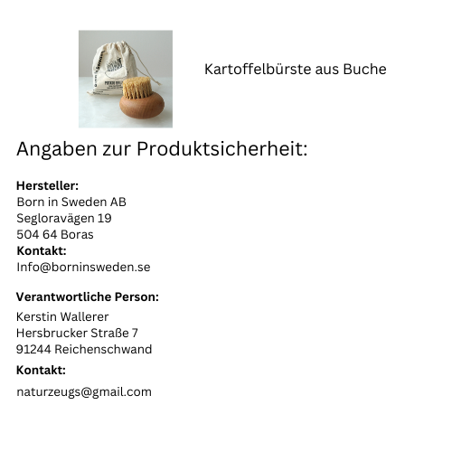 GPSR - Kartoffelbürste - Seite I