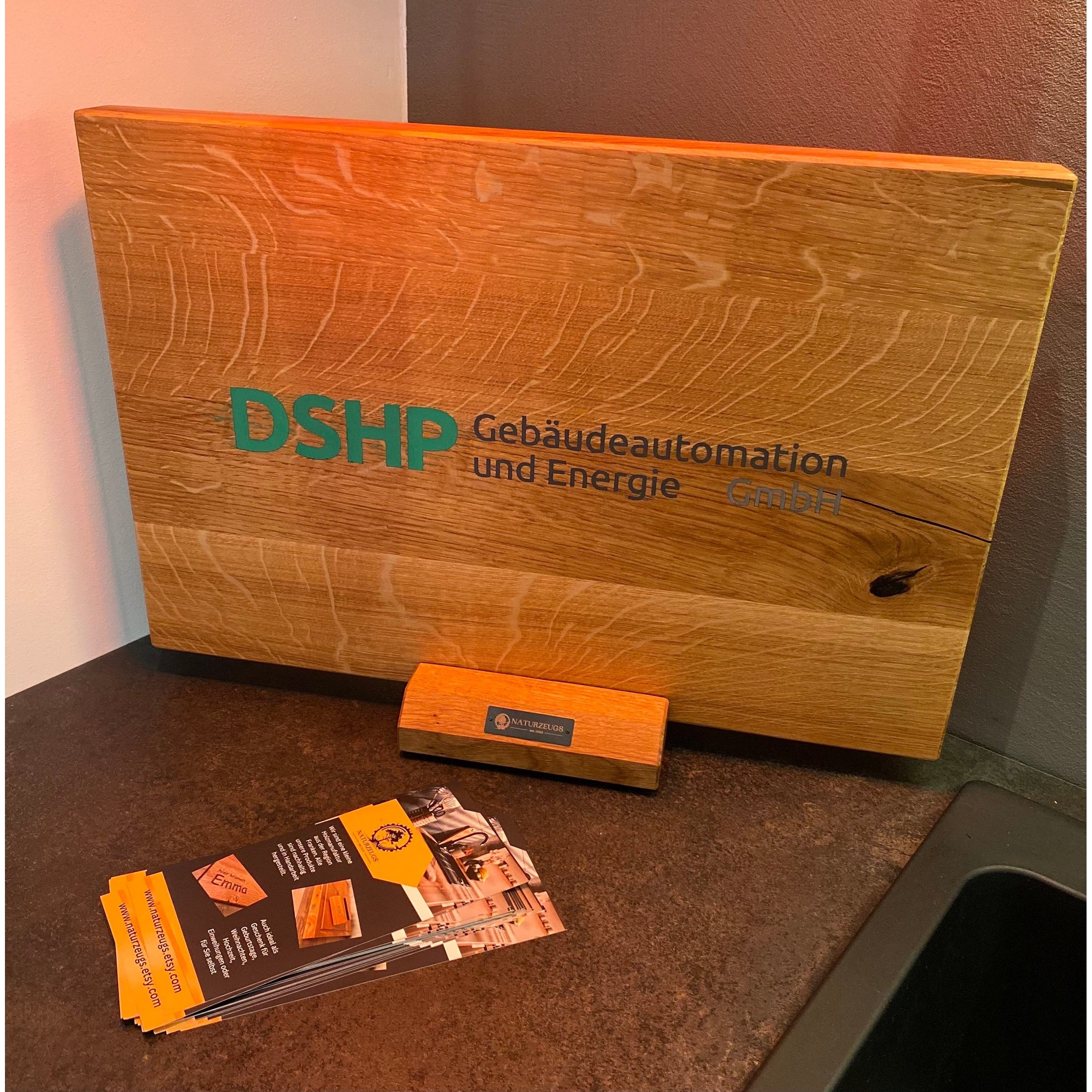 Beispiel Personalisierung Epoxid Firmenname