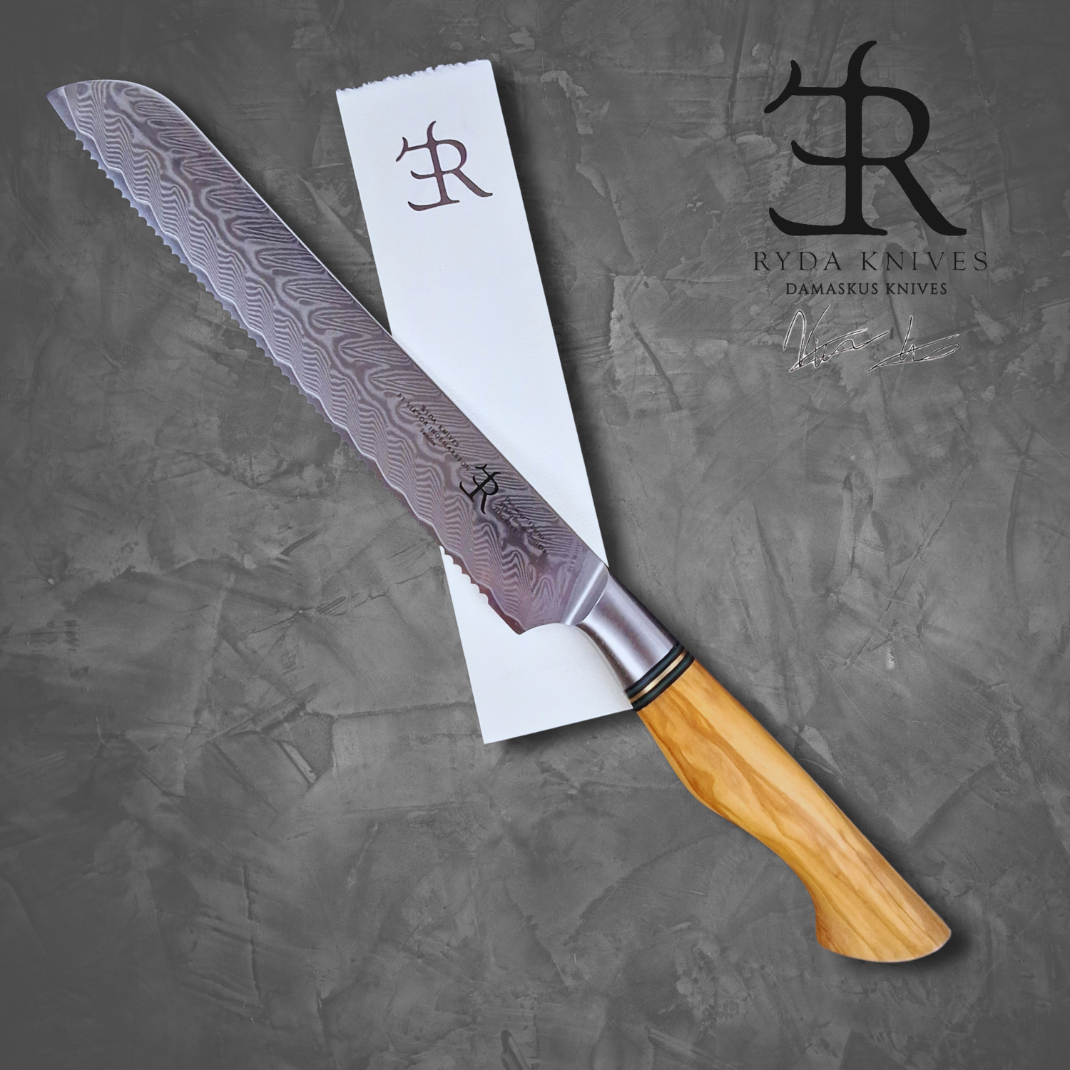 Brotmesser der ST650 Serie | Küchenmesser von Ryda Knives